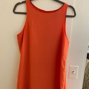 Salmon Shift Dress